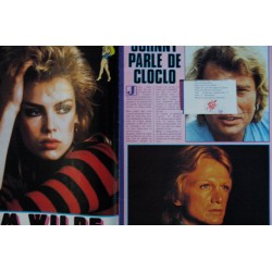 PODIUM HIT 125   juillet 1982  manque 1 poster *  Romy SCHNEIDER SARDOU JOHNNY SHEILA Sylvie VARTAN DAniel AUTEUIL