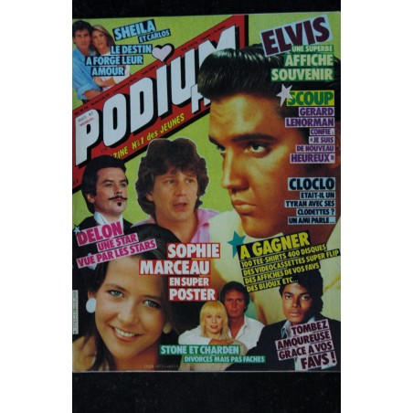 PODIUM HIT 135 mai 1983 manque poster * BELMONDO Alain DELON SARDOU Les FORBANS ROCKY PODIUM HIT 135 mai 1983 manque poster * BELMONDO Alain DELON SARDOU Les FORBANS ROCKY