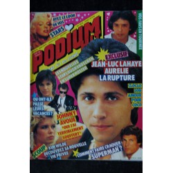 PODIUM HIT 139  1983 09 INCOMPLET Jean Luc Lahaye Johnny Kim Wilde CloClo Travolta Belmondo