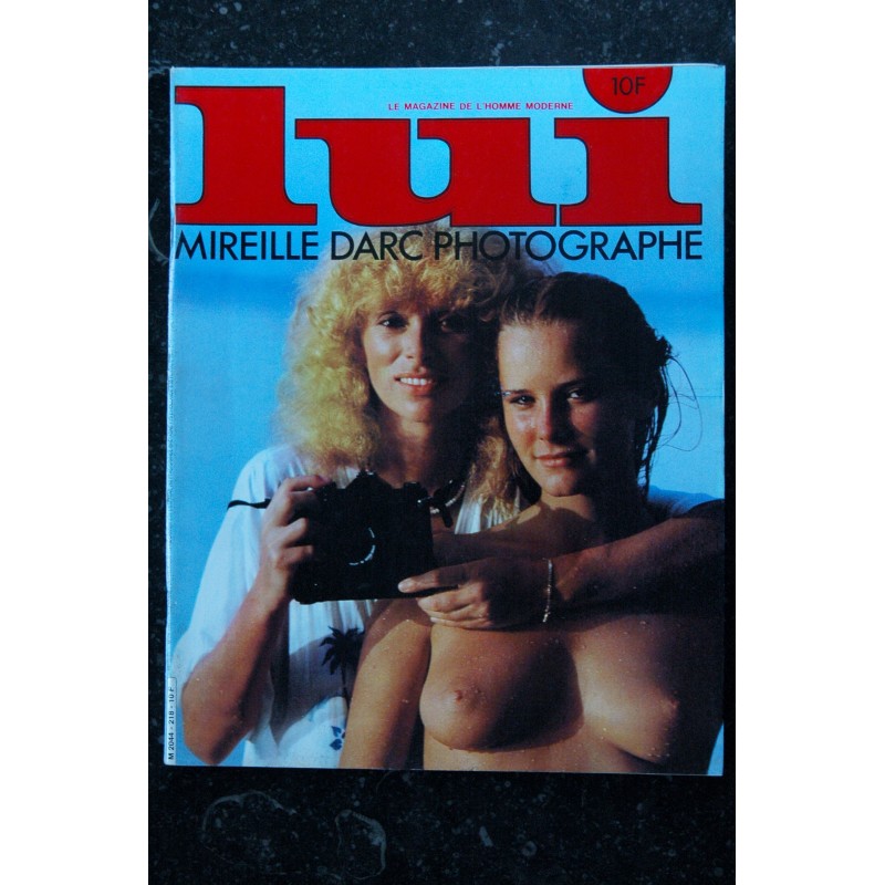 LUI 218 MARS 1982 COVER MIREILLE DARC