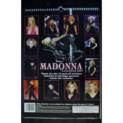 MADONNA CALENDAR CALENDRIER 2009 AN INDEPENDENT PUBLICATION