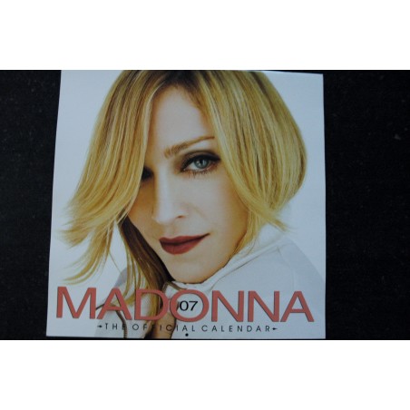 MADONNA CALENDAR CALENDRIER 2007 SIGNATURES NETWORK DANILO