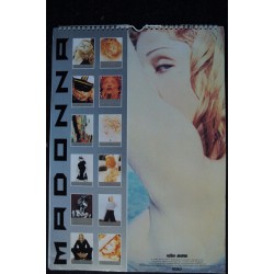 MADONNA CALENDAR CALENDRIER 1993 PUBLISHED AND PRINTED BY LANDMARK CALENDRS