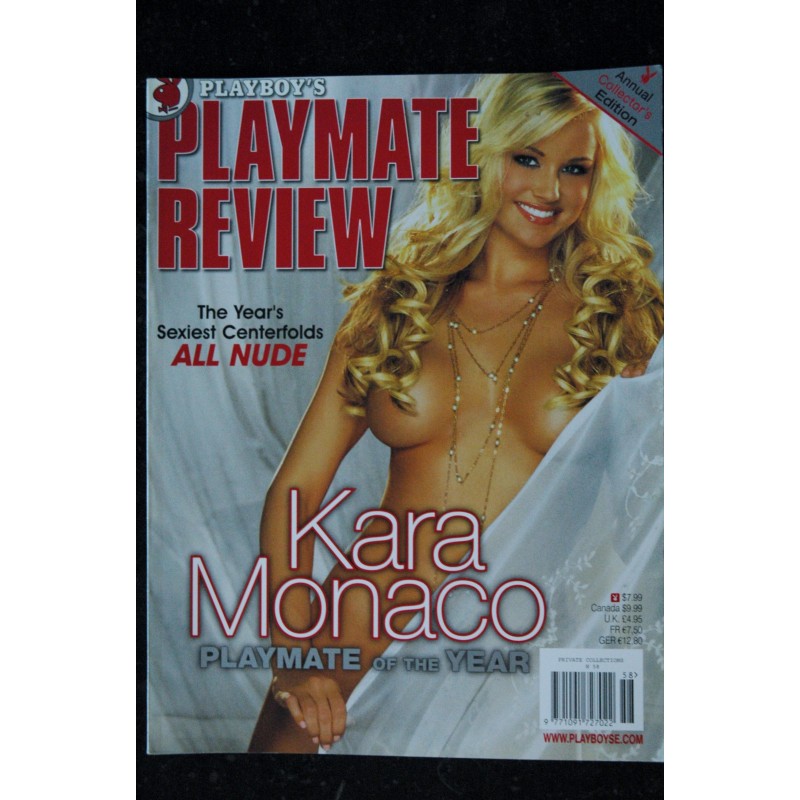 PLAYBOY'S PLAYMATE REVIEW 2006 PRIVATE 58 KARA MONACO AMANDA PAIGE WESTENHISER