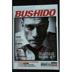 KARATE bushido n°368  2008 06 - JC Van Damme - Higaonna Henderson Ekapol - Cung Le - Bonjasky & Spong - 100 pages