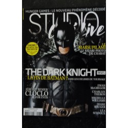 STUDIO Ciné Live  36  *  2012 04 *  The Dark Knight - Cloclo for ever - Le Marsupilami - 132 pages