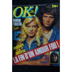 OK ! âge tendre  18 -  17 au 23 mai1976  *  Johnny & Sylvie - Dalida Cloclo - Patrick Juvet - Nicoletta