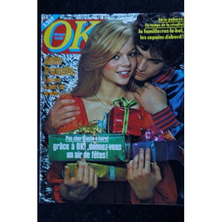 OK ! âge tendre 154  - 25 au 31 déc. 1978  *  John Travolta - Joe Dassin - Sardou - François Valéry - Dalida - Collaro