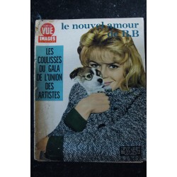 Point de Vue   717  Brigitte Bardot Cover + 4 p. - Devos - Line Renaud aux arts Ménagers - 1962 03 09