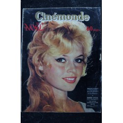 Cinémonde n° 1216  * 1957 11 *  Brigitte Bardot les bijoutiers du clai de lune - Clouzot - Jayne Mansfield