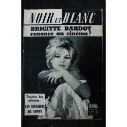 NOIR ET BLANC  775  *  9 janvier 1960  *  Brigitte Bardot  renonce au cinéma ?