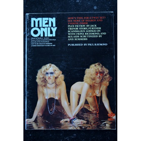 MEN ONLY 40/04  TINA TURNER FIONA  ANN SUMMERS  ROBYN DEBBIE STEPHANIE  SUE APRIL