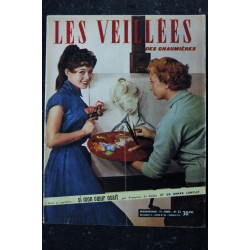 Les Veillées des Chaumières 1954 10     n° 22 -  Brigitte Bardot Cover - RARE - 36 pages