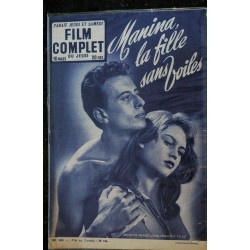 Film complet du jeudi  n° 380  * juillet 1953  * Manina la fille sans voiles  COVER BRIGITTE BARDOT + 8 pages