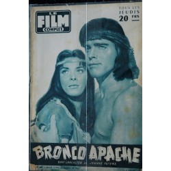 Le Film Complet  n° 532  *  1955 09 * Brigitte Bardot back cover  - Bronco Apache Burt Lancaster J Peters