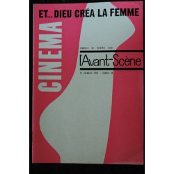 L'avant scène du Cinéma  20 1962 11- B Bardot : Et Dieu créa la femme - 56 pages