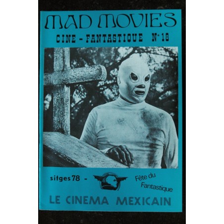 Ciné Fantastique MAD MOVIES n° 18 1979 03 * RARE * Santo contra la hija de Frankenstein - Le bal des vampires - Ciné Fantastique MAD MOVIES n° 18 1979 03 * RARE * Santo contra la hija de Frankenstein - Le bal des vampires -