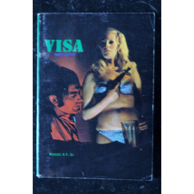VISA n° 8 - 1971 10 -  Livre de Poche -  Revue Roman Photo Adultes
