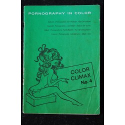 Color Climax N°    4  -  1968   Vintage Revue Photo Adultes 36 PAGES
