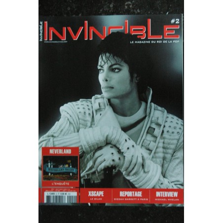 INVINCIBLE  2 2014 10 MICHAEL JACKSON - Neverland -  XSCAPE -  60 pages +  POSTERS LE MAGAZINE DU ROI DE LA POP