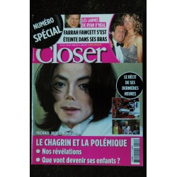 Closer 211 2009 06 Michael Jackson Cover + 4 p. - Farrah Fawcett - Angelina Jolie - Gwen Stefani