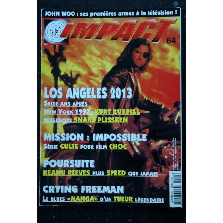 MAD MOVIES IMPACT 96/63 VAN DAMME SCHWARZENEGGER L'EFFACEUR FARGO TWISTER