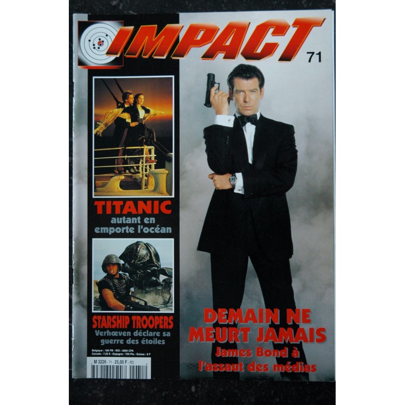 MAD MOVIES IMPACT 97/70 STALLONE COPLANF ALIEN CLOONEY Le Pacificateur Russell Myers