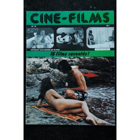 CINE-FILMS n° 14  * 1981 *  16 films racontés  Monique Vita Pamela Stanford Sérena Sandra Julien Elisa Cervier Erotic