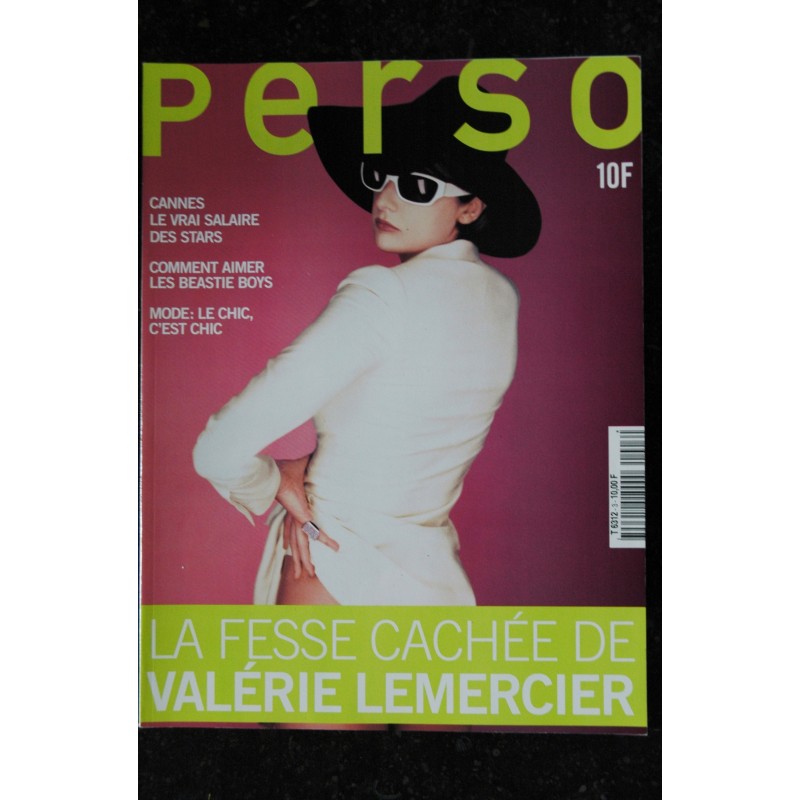 Perso  3  1999 05  Valérie Lemercier Cover + 8 p. - Gad Elmaleh Sharleen de T Beastie Boysexas Clint Eastwood