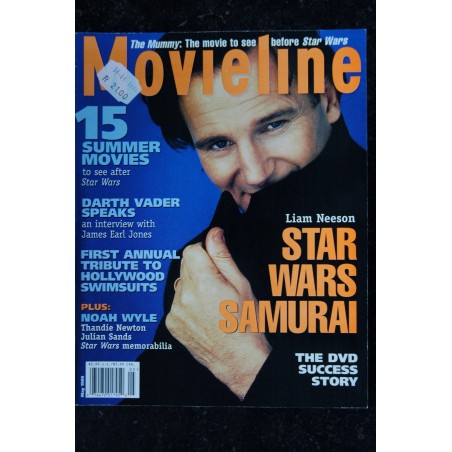 Movieline 1999 05  Liam Neeson Star Wars Samurai - Darth Vader Noah Wyle Thandie Newton