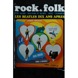 ROCK & FOLK 023 n° 23 DECEMBRE 1968 COVER LES BEATLES LES MOTHERS ARTHUR BROWN SYLVIE VARTAN