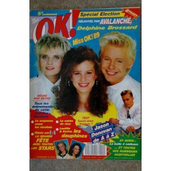 OK ! âge tendre 720 OCT 1989 COVER MORTEN A-HA CONFETTI'S + FICHES LE SPOT 10
