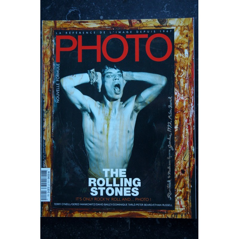 PHOTO 515 SPECIAL THE ROLLING STONES TERRY O'NEILL GERED MANKOWITZ DAVID BAILEY