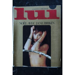 LUI 131 DECEMBRE 1974 COVER JANE BIRKIN ENTIEREMENT NUE TOTALY NUDE SERGE GAINSBOURG JEAN GABIN 