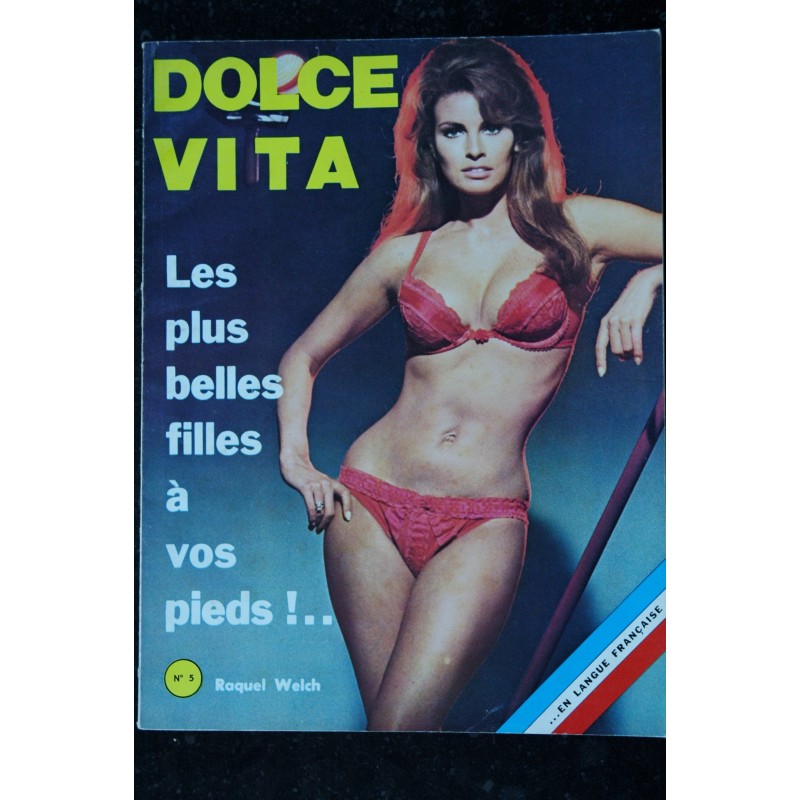 DOLCE VITA 05 N° 5   RAQUEL WELCH  GIOVANNA  Vienne VENTURA Adolfo Celi Britt EKland Glamour Jane