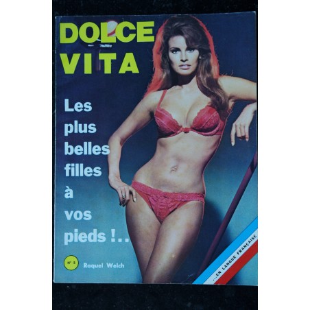 DOLCE VITA 05 N° 5   RAQUEL WELCH  GIOVANNA  Vienne VENTURA Adolfo Celi Britt EKland Glamour Jane