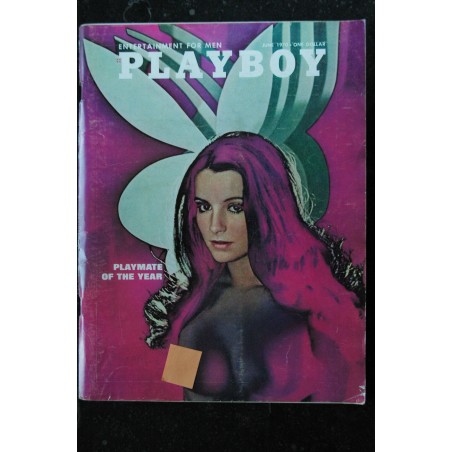 PLAYBOY US 1970 06 JUNE INTERVIEW TINY TIM ELAINE MORTON LOLA FALANA PLAYMATE OF THE YEAR