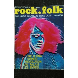 ROCK & FOLK 050 n° 50 MARS 1971 IKE & TINA TURNER MICK JAGGER Les BYRDS John SEBASTIEN Rod STEWART Richie HAVENS