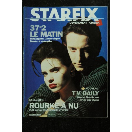 STARFIX 035  n° 35  * 1986 *   CHRISTOPHE LAMBERT  HIGHLANDER  LE NOM DE LA ROSE