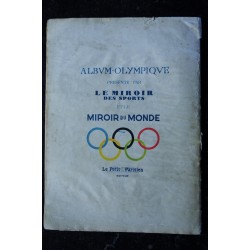 Album Olympique Le reflet Fidèle de la XIème Olympiade à Berlin- Le Petit Parisien