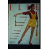 ELLE   376   9 fév. 1953 - Taïna Elg ballets Cuevas - Marguerite Duval - Alice Chavane - 60 pages FASHION VINTAGE