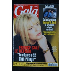 GALA  433  France GALL Cover + 4 p. - Emma de Caunes JM Jarre  S Weaver Barbara Boris Becker  - 124 p. - 2001 09 27