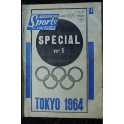 Sports Olympiques  n° 21  - 1964 10 - TOKYO 1964 - Spécial n° 1