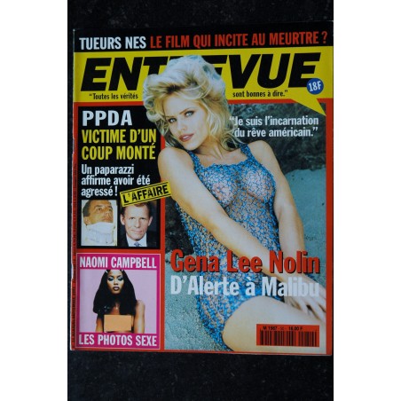 ENTREVUE 50 1996 09 Gena Lee Nolin - Naomi Campbell - PPDA Van Damme Bjork Légitimus E Murphy M Griffith J mcEnroe A McDowell ENTREVUE 50 1996 09 Gena Lee Nolin - Naomi Campbell - PPDA Van Damme Bjork Légitimus E Murphy M Griffith J mcEnroe A McDowell
