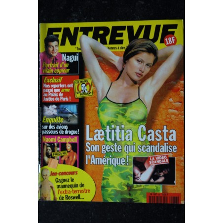 ENTREVUE 86 1999 09 Laetitia Casta Naomi Campbell Sting A Banderas R Martin Angelina Jolie Lizarazu Red hot Chili Peppers ENTREVUE 86 1999 09 Laetitia Casta Naomi Campbell Sting A Banderas R Martin Angelina Jolie Lizarazu Red hot Chili Peppers