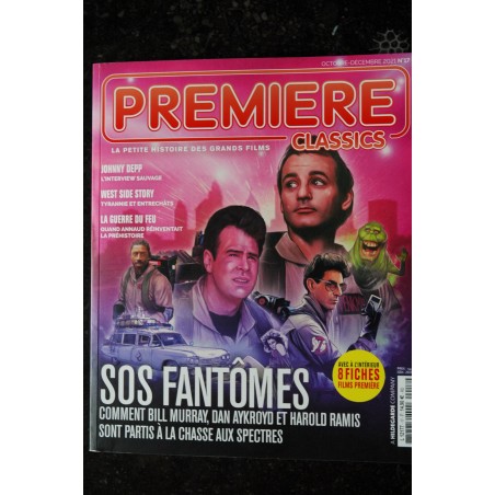 PREMIERE CLASSICS 17 2021 SOS FANTOMES - Johnny Depp - West Side Story - La guerre du feu