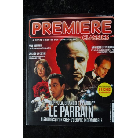 PREMIERE CLASSICS 18 2022  LE PARRAIN - Paul Newman - Claude Zidi - Sergion Leone