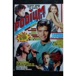 PODIUM HIT 215  1989 12  EMMANUELLE BEART  VANESSA PARADIS KYLIE MINOGUE  Patrick BRUEL