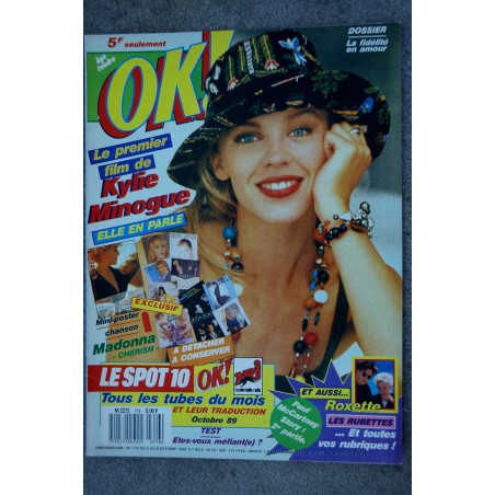 OK ! âge tendre 561 OCT 1986 LIO & ETIENNE DAHO NIAGARA RENAUD INTERVIEW CORYNNE CHARBY