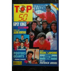 TOP 50 206 1990  GIPSY KINGS JASON DONOVAN  LAVOINE BRUEL VAGABONDS FREDERIC FRANCOIS